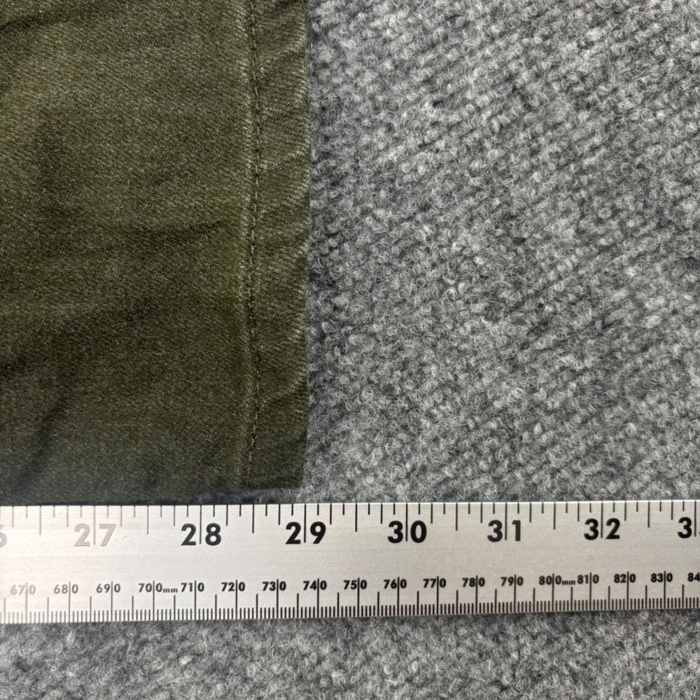 Levi's 511 Slim Fit Pants 33W x‎ 30L Olive Green Stretch Twill Chino Men's